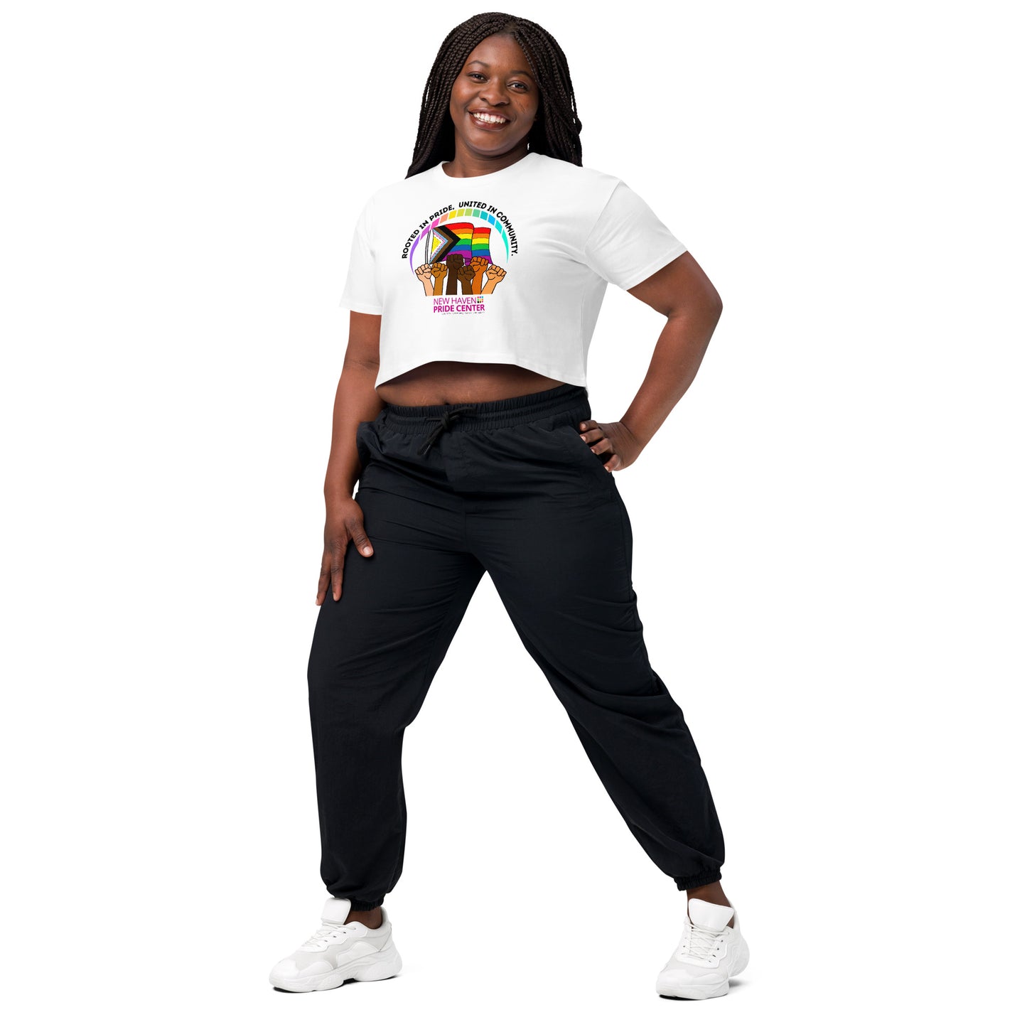 Rooted in Pride. United in Community - Crop Top