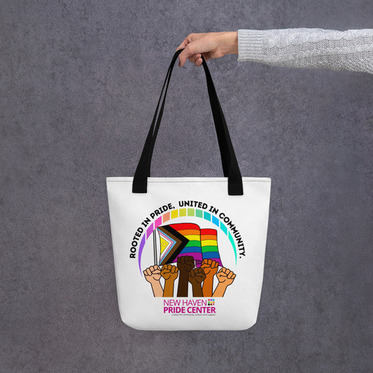 Rooted In Pride. United In Community Tote Bag