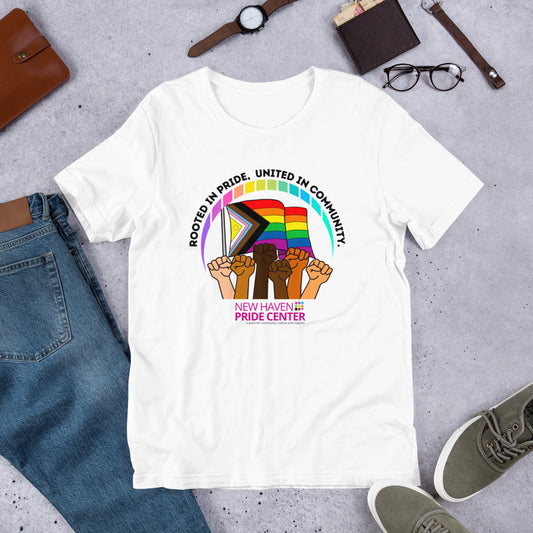 Rooted in Pride. United in Community T-shirt